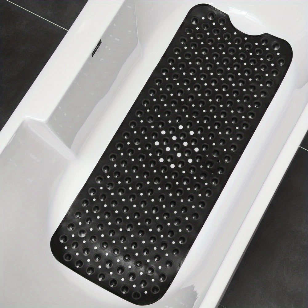 Antislip Badmat XL voor Douche en Bad – Extra Lange Veiligheidsbadmat met Zuignappen