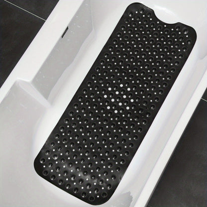 Antislip Badmat XL voor Douche en Bad – Extra Lange Veiligheidsbadmat met Zuignappen