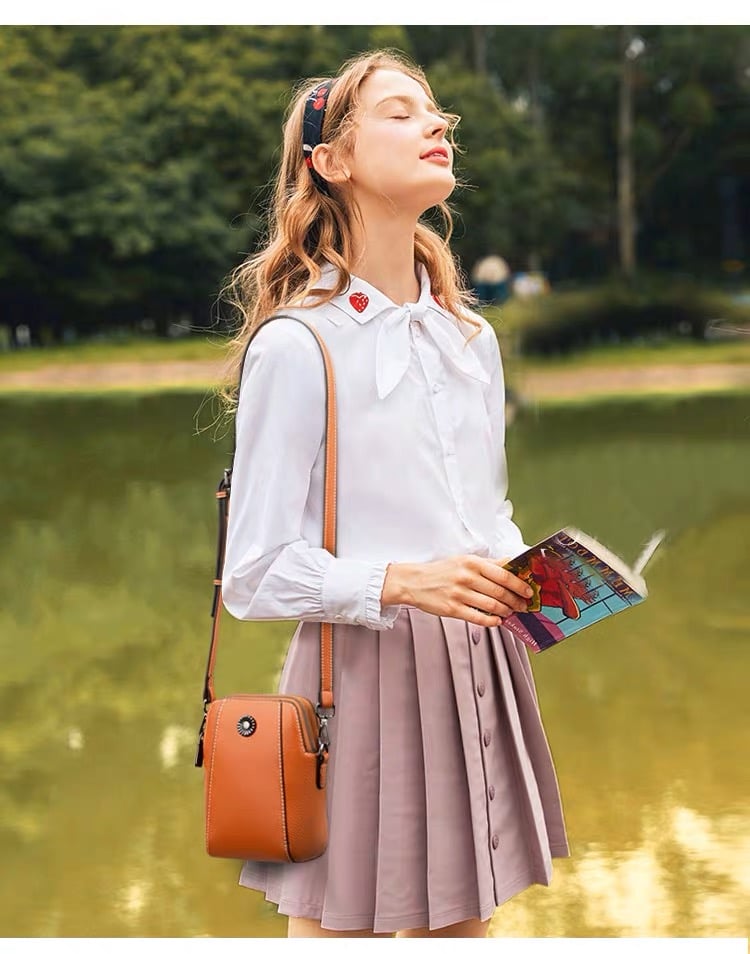 Telefoonhoesje Schouderriem Met Klap