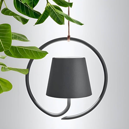 Hanglamp Draadloos Oplaadbaar LED Retro Metaal Zwart Wit Pendellamp Modern