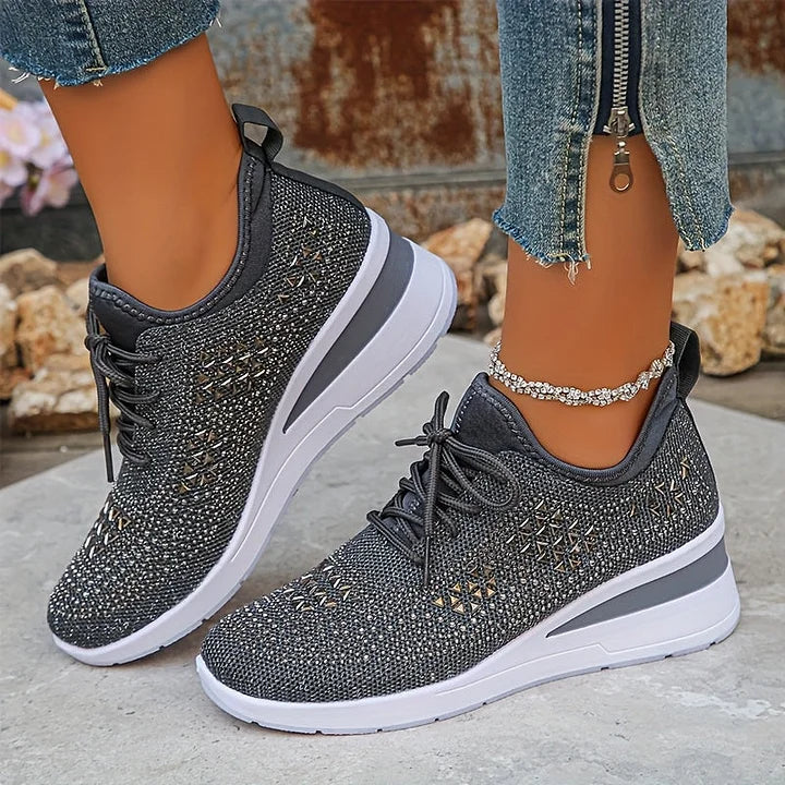 Dames Comfortabele Sneakers Met Stevige Pasvorm