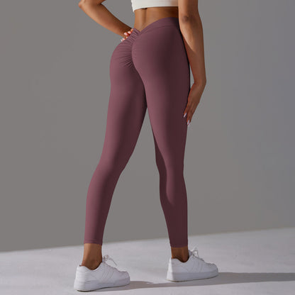 Dames Sportlegging met Push-Up Effect en Scrunch Detail