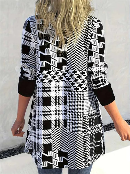 Dames Vest Warm Lange Mouwen Stijlvol