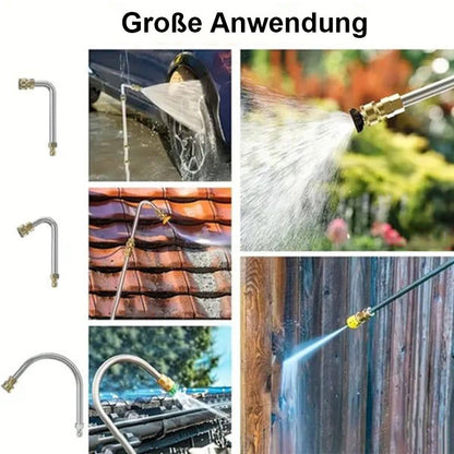 Telescopische Reinigingsstang Verstelbaar Uitschuifbaar voor Hoogwerker Gevelreiniging Dakgoot Dakraam Veilig Werken op Afstand Professioneel Tuingereedschap