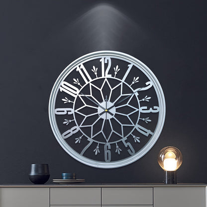 Industriële Wandklok 30cm Vintage Metaal Stille Beweging