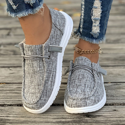 Dames Leer Instappers Zwart Comfortabele Casual Schoenen