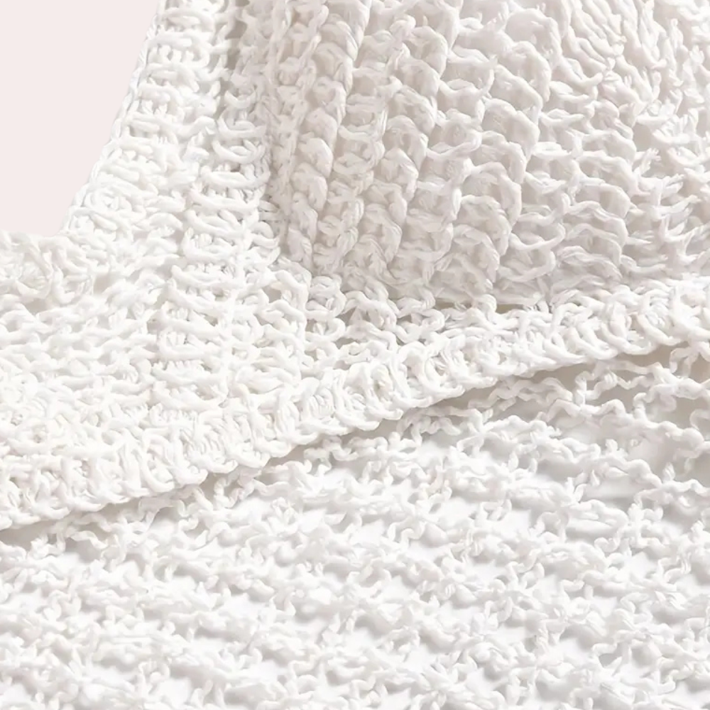 Haakwerk Zomertop Open Rug Zomerjurk Dame