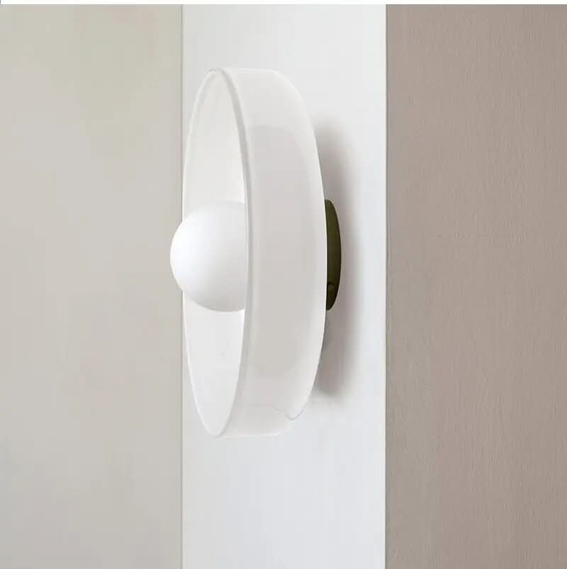 Glazen Plafondlamp Scandinavische Stijl Groen Geel Wit – Sfeervolle Verlichting voor Woonkamer Slaapkamer