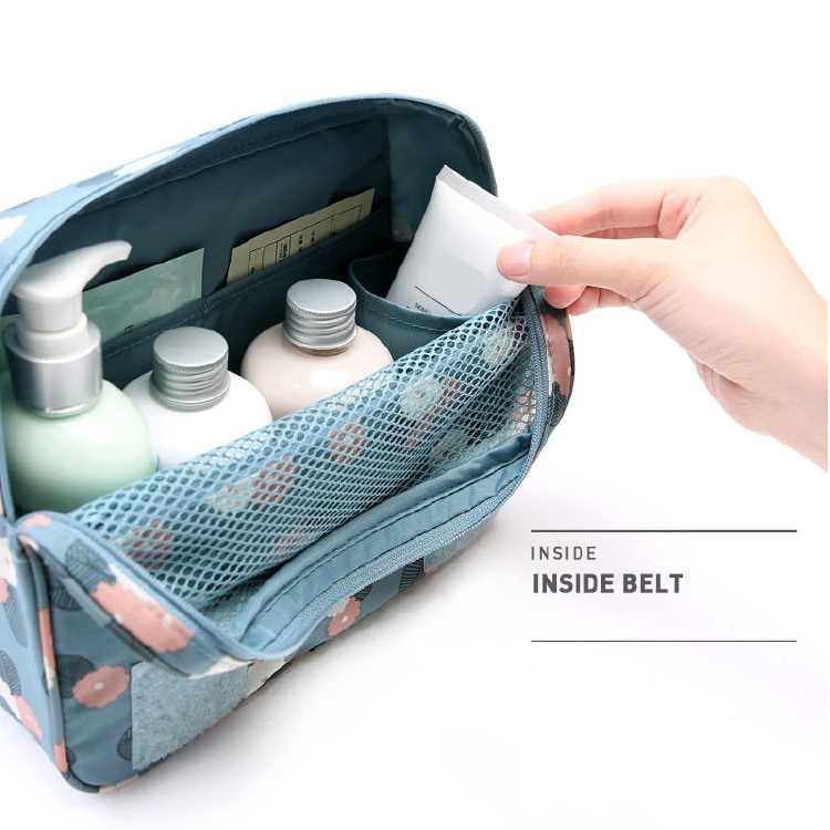 Toilettas met Ophangsysteem en Waterdichte Buitenkant Perfecte Organizer voor Verzorgingsproducten op Reis