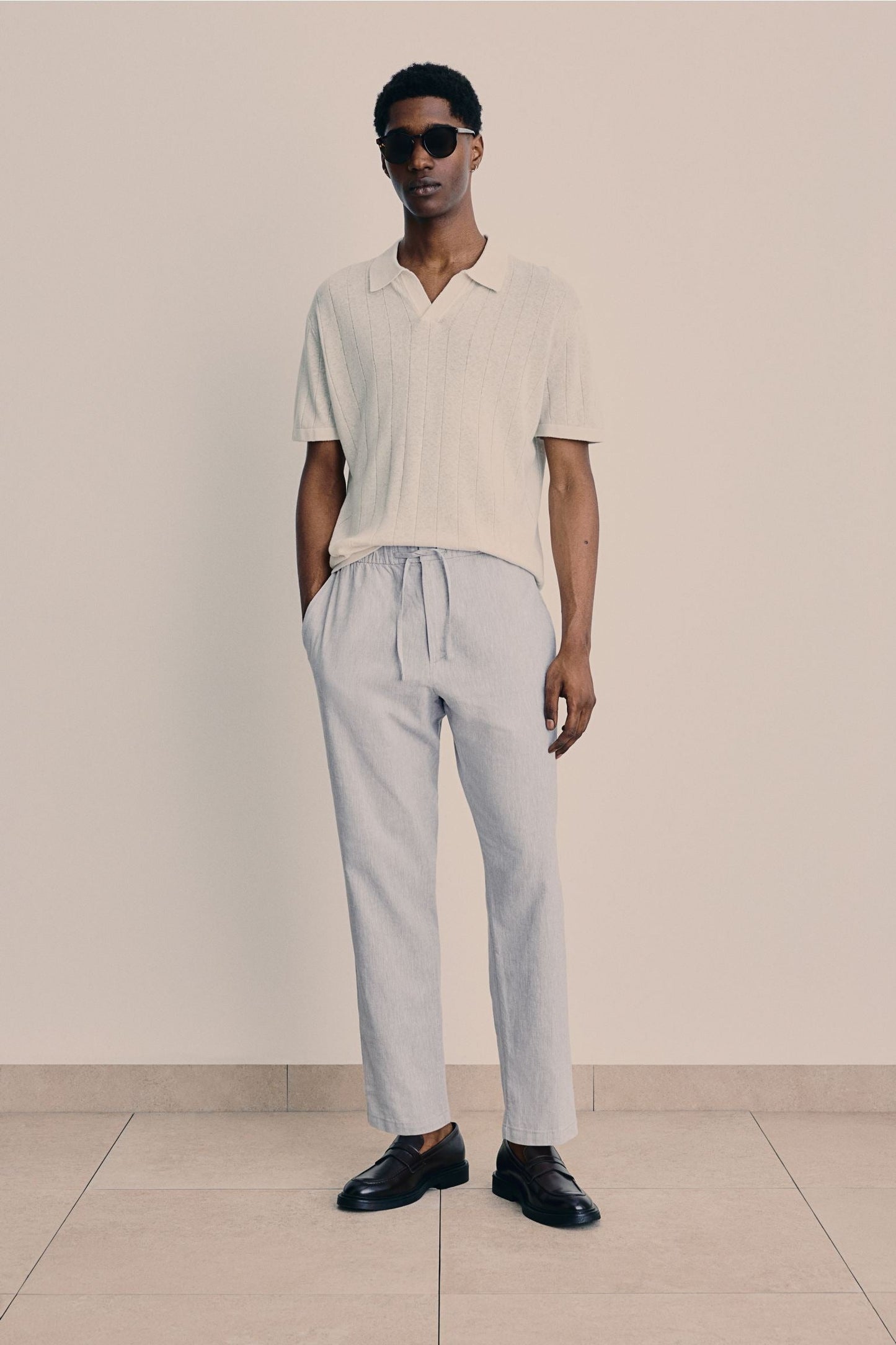 Herenbroek Met Koord - Casual en Elegante Stijl