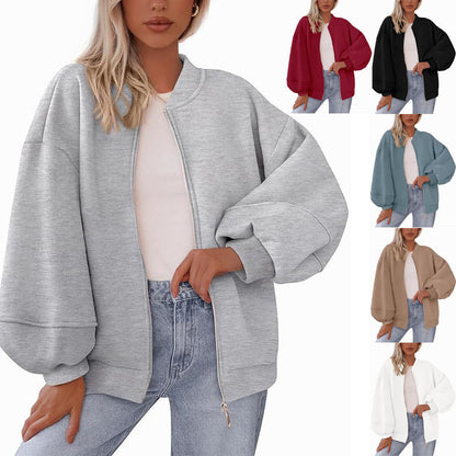 Dames Bomberjack Oversized Sportieve Ritsjas