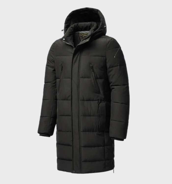 Waterdichte Heren Parka met Capuchon en Ademend Materiaal - StudioMarella