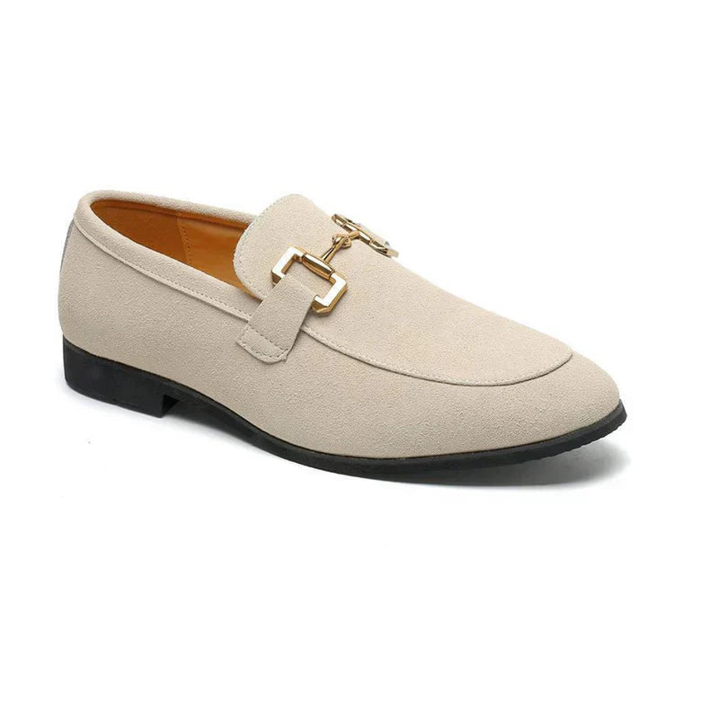 Leren Loafers Suede Bruin Elegant - StudioMarella