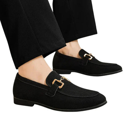 Daan | Suede loafers in de kleur Beige voor heren in Heritage stijl ideaal voor de lente.