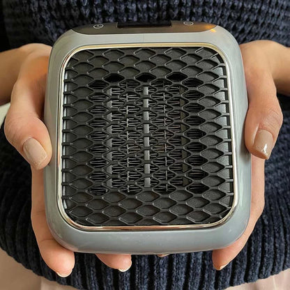 Draagbaar Verwarmingsapparaat 800W Compact Snelverwarming Ruimteverwarmer met Timer en Kantelbeveiliging