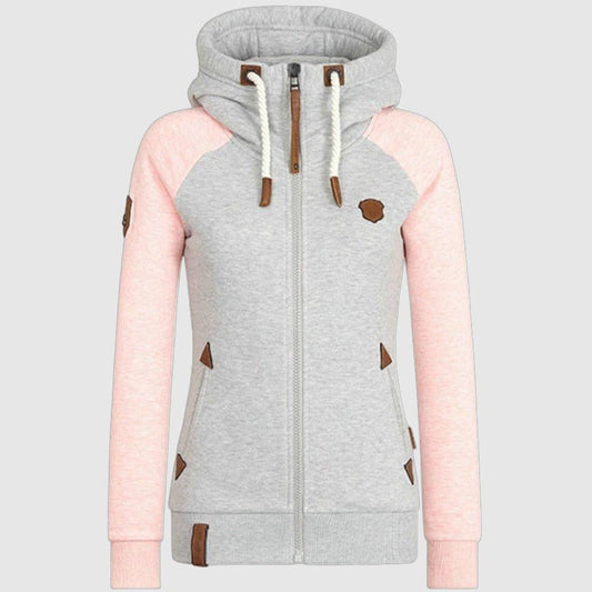 Dames Vest met Capuchon Lange Mouwen Comfortabel Casual - StudioMarella