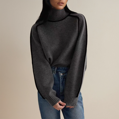 Damestrui Elegante Gebreide Jumper Zeitloos Design