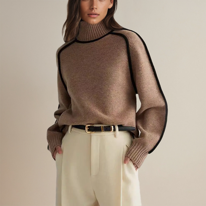 Damestrui Elegante Gebreide Jumper Zeitloos Design - StudioMarella