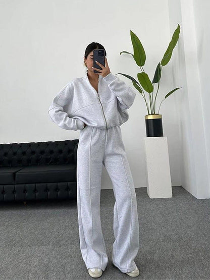 Dames Joggingpak Comfy Luxe Tweedelig Zacht