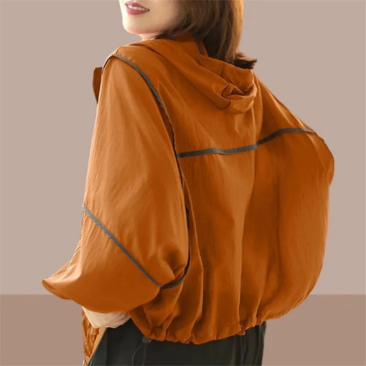 Vrouwelijke Zomer Hoodie Lichte Jas - StudioMarella