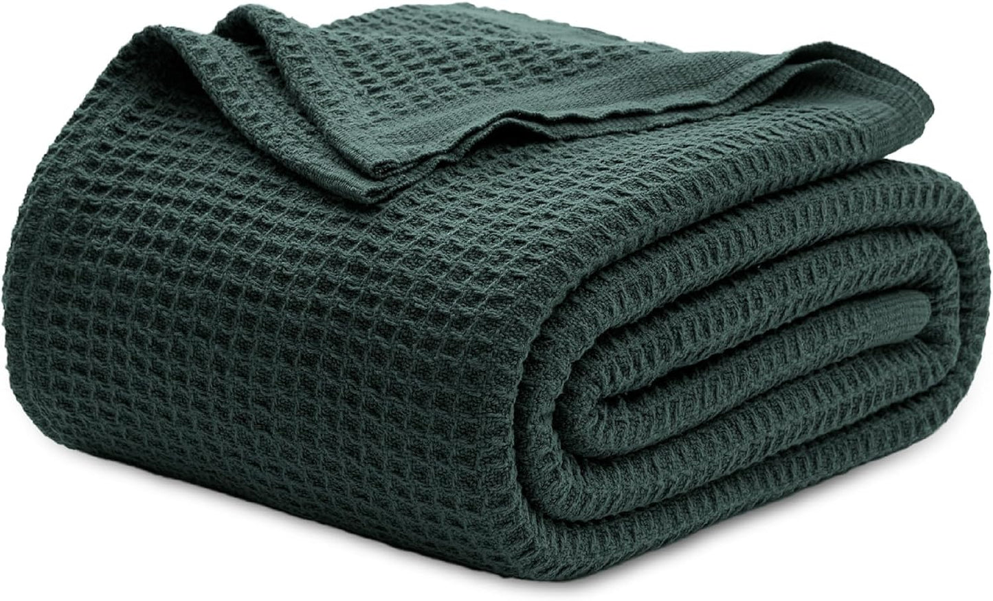 Lichtgewicht Katoenen Wafelplaid Tweepersoonsbed Zacht Ademend Deken Scandinavisch Design 90x90 cm Woonkamer