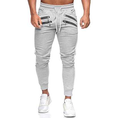 Joggingbroek Heren Comfortabel met Ritszakken Zacht