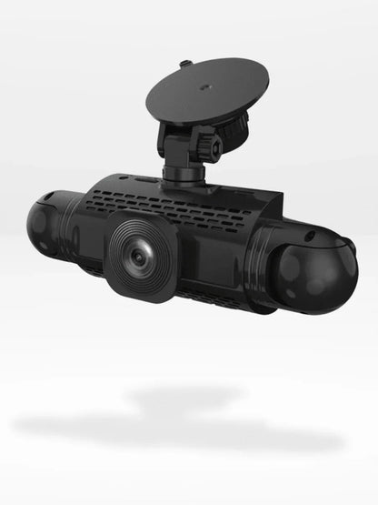 Dashcam met 360° Panoramische Visie Full HD Nachtzicht Auto Camera Parkeerbewaking Veiligheid Opname