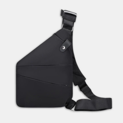 Crossbody Organizer Tas met Verborgen Ritsen – Veilige Reistas met RFID-Bescherming – Diefstalwerend en Waterafstotend