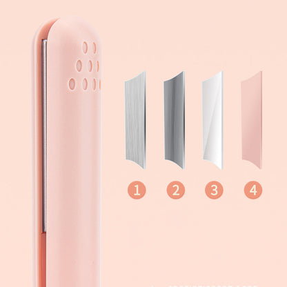 Mini Stylingtang 2-in-1 met Keramische Coating – Compact Krultang & Stijltang voor Onderweg – Hittebescherming en Gladde Afwerking