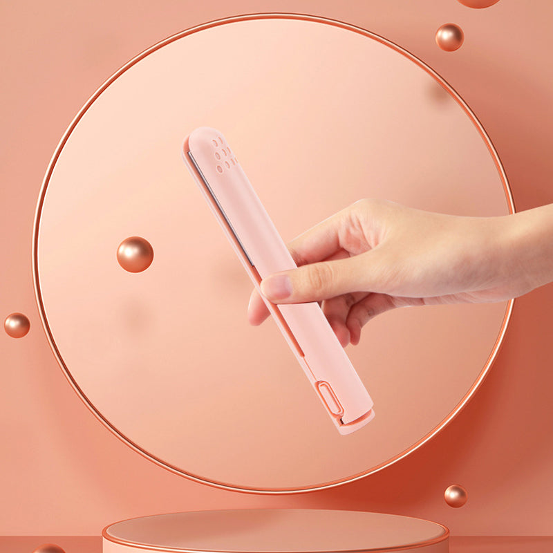 Mini Stylingtang 2-in-1 met Keramische Coating – Compact Krultang & Stijltang voor Onderweg – Hittebescherming en Gladde Afwerking