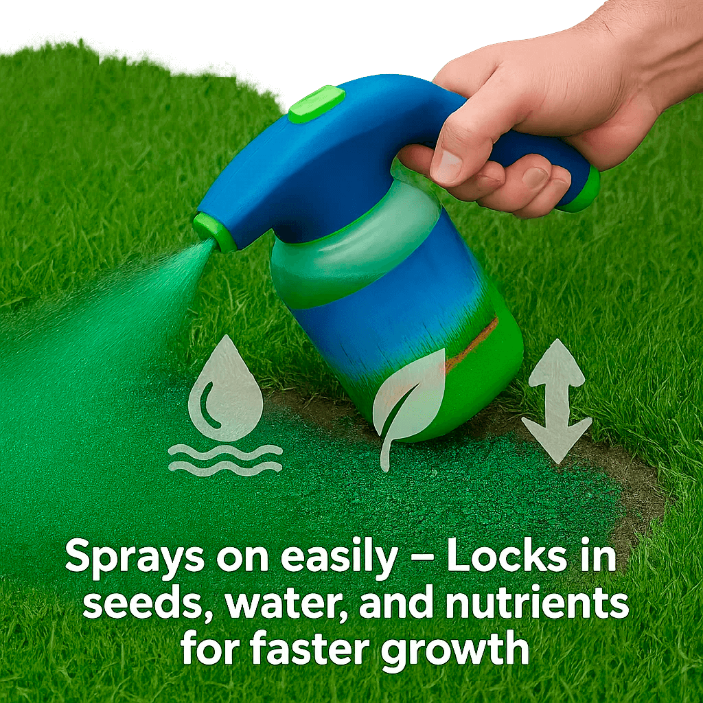 Vloeibaar Gazonzaad Spray-On Hydroseeding Systeem voor Kale Plekken en Herstelmiddel voor Grasvelden