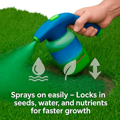 Vloeibaar Gazonzaad Spray-On Hydroseeding Systeem voor Kale Plekken en Herstelmiddel voor Grasvelden