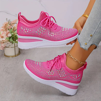 Dames Comfortabele Sneakers Met Stevige Pasvorm