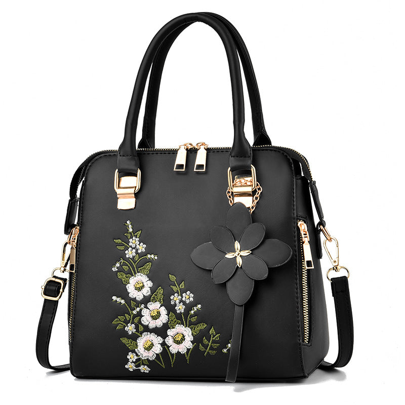 Dames Handtas Bloemenprint Trendy Design Leana → Dames Handtas Bloemenprint Elegant Design Leana - StudioMarella