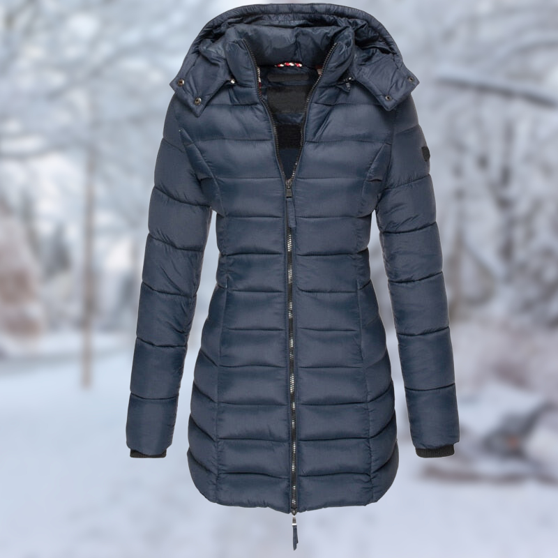 Dames Winterjas Halflang Warm en Stijlvol - StudioMarella