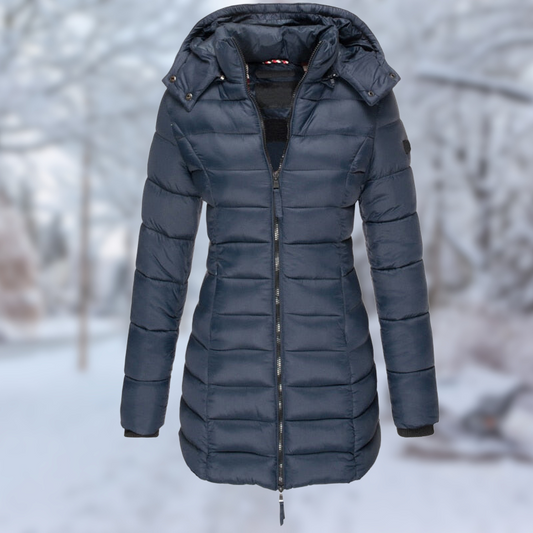 Dames Winterjas Halflang Warm en Stijlvol - StudioMarella