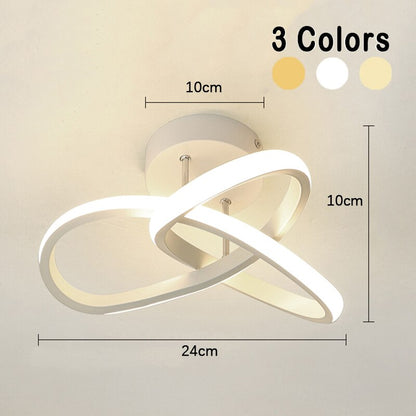 LED Plafondlamp met Verstelbare Armen – Dimbare Moderne Plafondverlichting