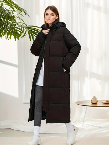 Dames Winterparka Lang Warm en Waterdicht