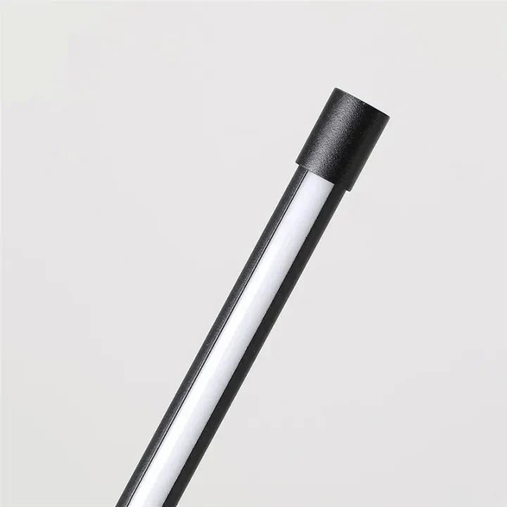 Staande Lamp LED Dimbaar 3 Lichtkleuren Afstandsbediening 142cm Aluminium Hoeklamp Woonkamer Slaapkamer 3000K 4000K 6000K Sfeerverlichting Zwart Wit