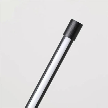 Staande Lamp LED Dimbaar 3 Lichtkleuren Afstandsbediening 142cm Aluminium Hoeklamp Woonkamer Slaapkamer 3000K 4000K 6000K Sfeerverlichting Zwart Wit