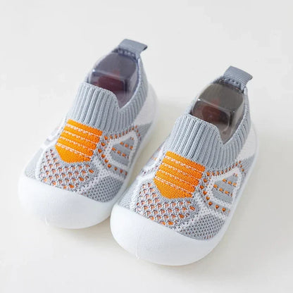 Antislip Babyschoensokken met TPR Zool Katoenen Bovenwerk voor Wandelende Peuters Eerste Stapjes Indoor