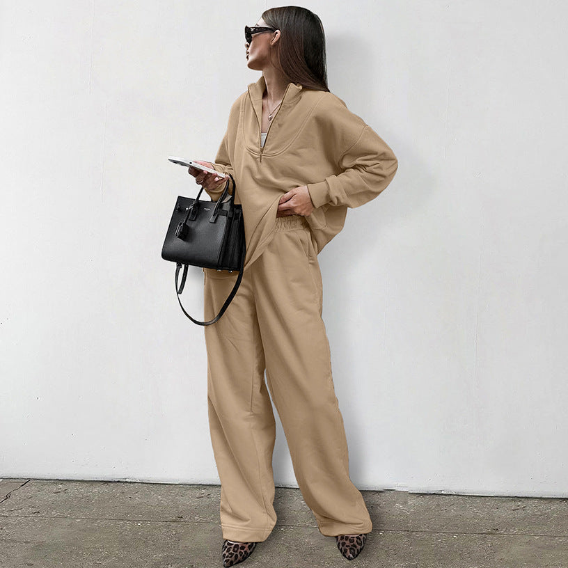 Dames Broek Set Tweedelig Elegant en Comfortabel