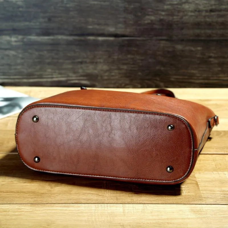 Lederen Schouder tas Vintage Stijl