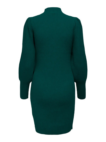 Zwangerschapsjurk Mini Damesjurk Hoge Hals Casual Stijl