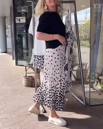 Elegante Rok met Plooi