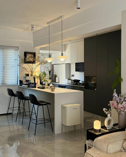 Hanglamp Glas Rond Scandinavisch Wit LED Woonkamer Eetkamer Slaapkamer Modern