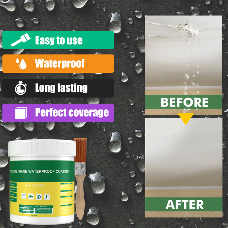 Waterafstotende Coating Spray — Transparante Transparante Beschermlaag voor Daken Balkons Muren Tegels