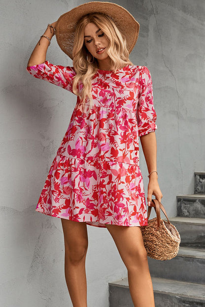 Zomerjurk Bloemenprint Vrouwelijke Jurk voor Zomer - StudioMarella