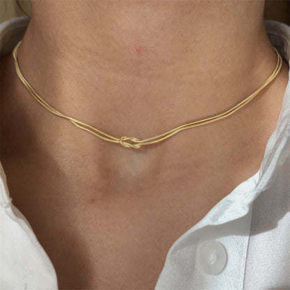 Zilveren Ketting met Hartvormig Slot voor Vrouwen