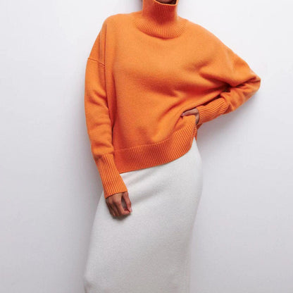 Dames Trui Zacht Rond Hals Elegante Trendy Kleding